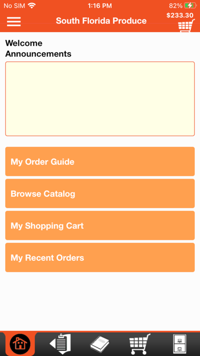 Screenshot 1 of South Florida Produce App