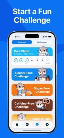 Water Tracker：Drink Reminder iPhone screenshot
