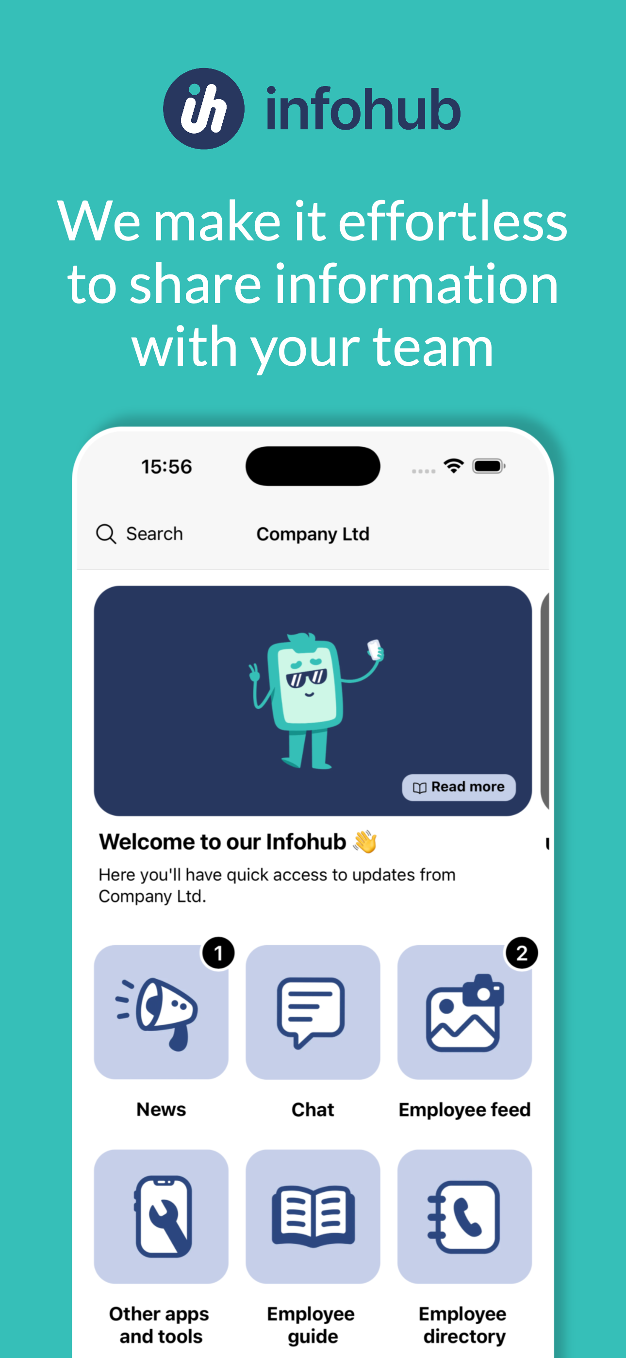 Infohub - Internal Comms