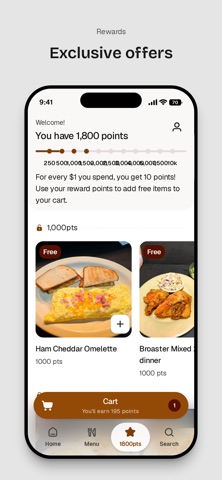 George's Family Restaurant iPhone screenshot