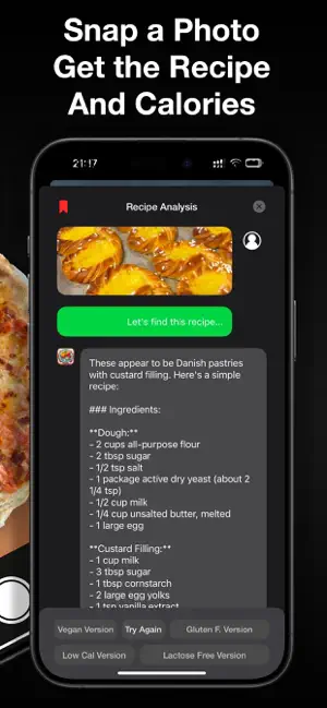 Recipe Finder & Calorie AI screenshot 2