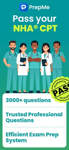 NHA CPT Exam Prep & Practice iPhone screenshot