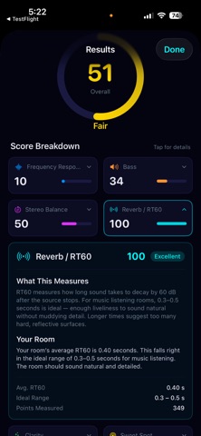 SonarRoom Audio Analysis Tool Screenshot 3 of 10
