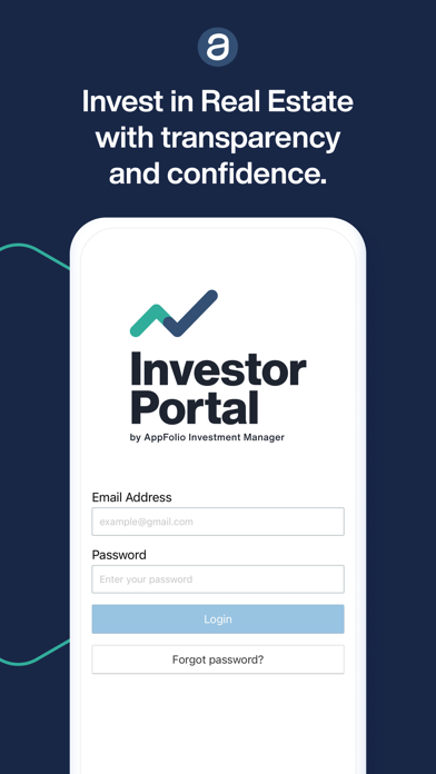 Investor-Portal Screenshot