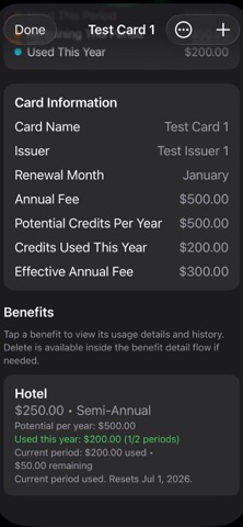 Perk Ledger screenshot