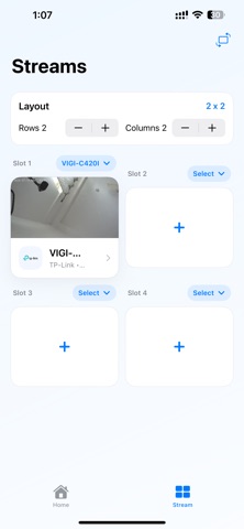 Local Cam: IP Camera Viewer iPhone screenshot