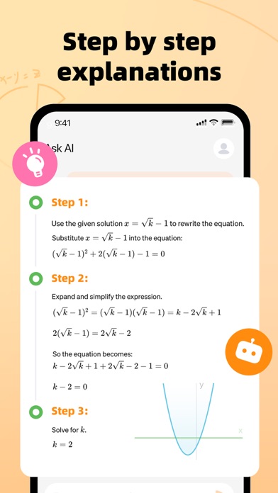 Quiz.AI - Math Problem Solver Screenshot