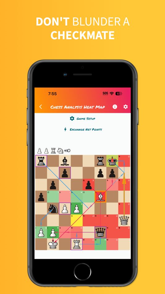 #4. Chess Heat Map Analysis (iOS) Podle: TOLOTRA SAMUEL RANDRIAKOTONJANAHARY