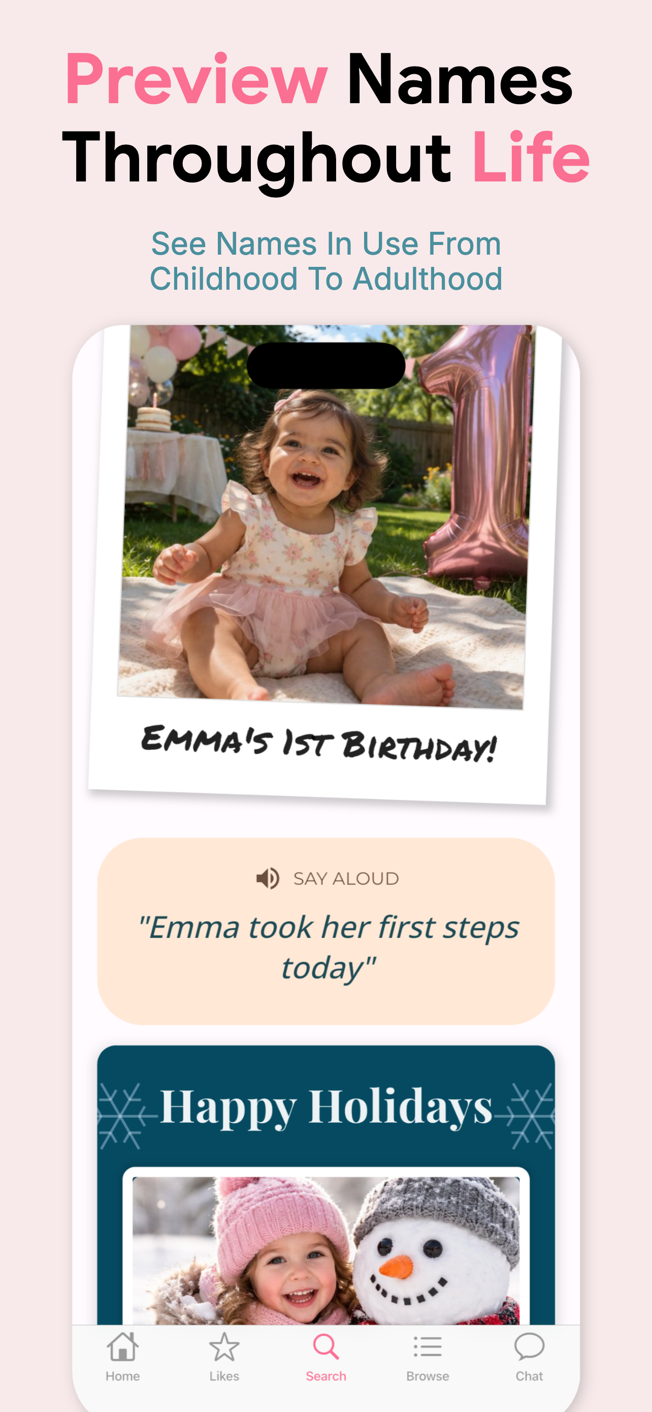 Baby Name Matcher ◌ screenshot 4