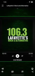 106.3 Lafayette screenshot #1 for iPhone