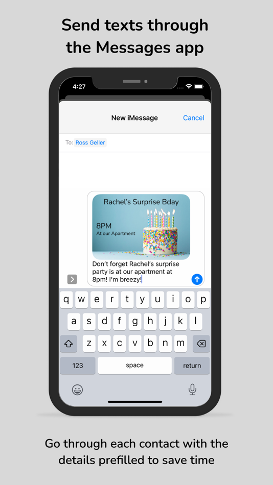 #2. Bcc Text (iOS) By: One Step LLC