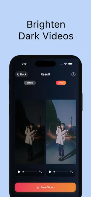 Low Light Video Enhancer screenshot 1