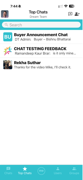 myDTO Chat Screenshot 4 of 6