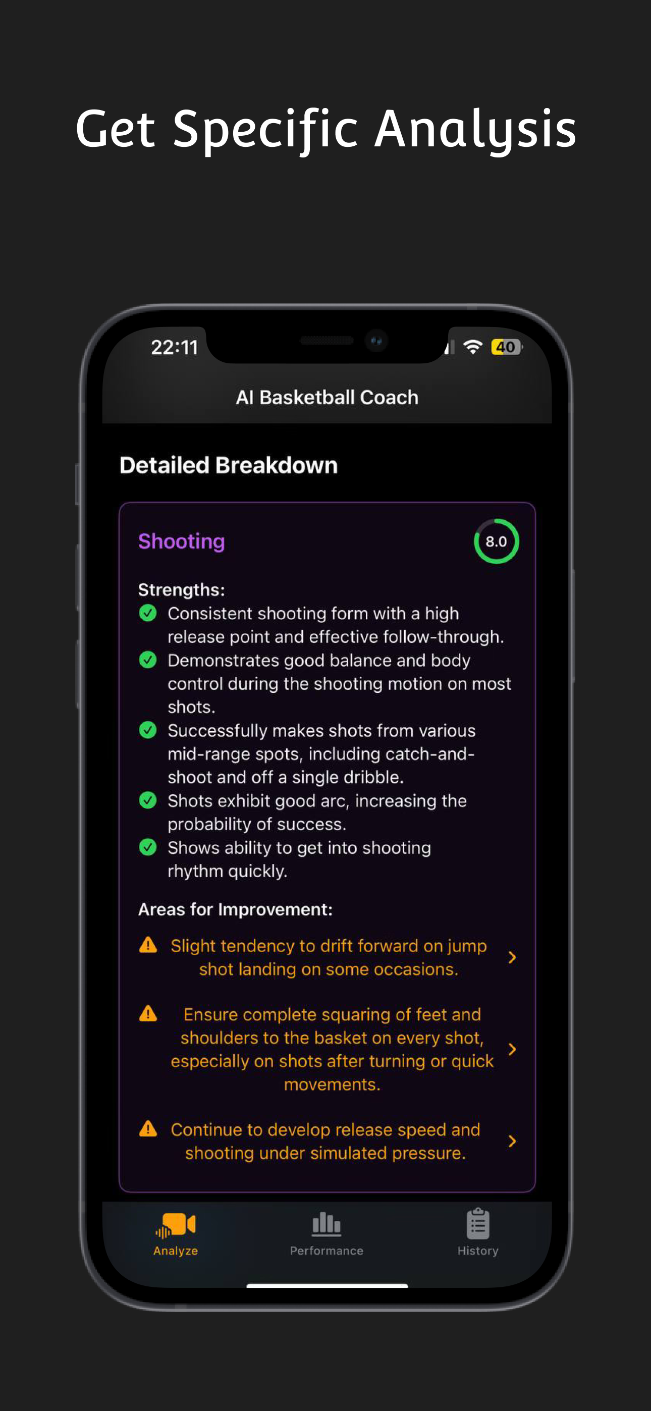 Hooper AI: Basketball Coach screenshot 3