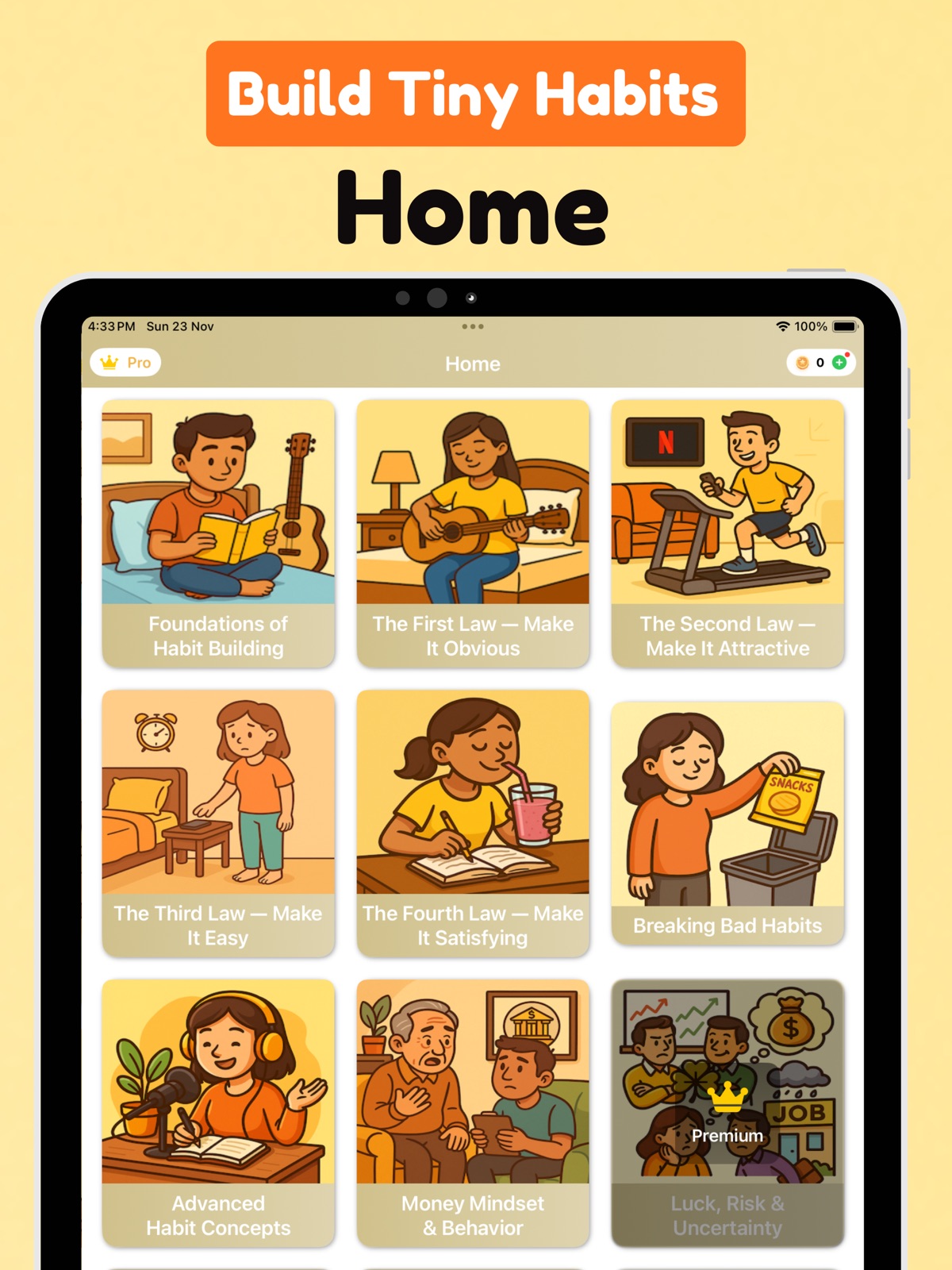 Money Growth Habits - Habitgro ipad screenshot 2