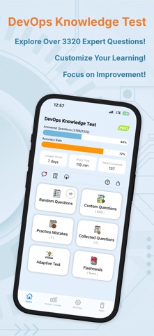DevOps Knowledge Test iPhone screenshot