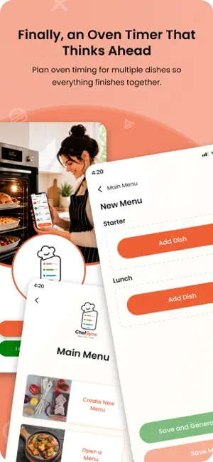 ChefSync: Multi-Dish Timer screenshot 1
