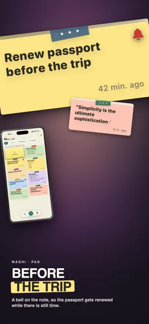 Washipad: Notes that stick screenshot 2