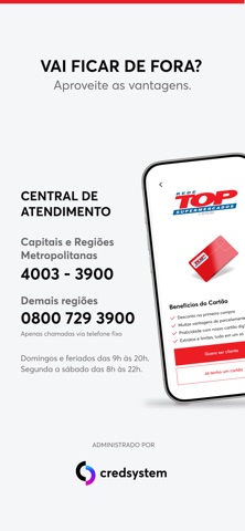 Cartão Top screenshot