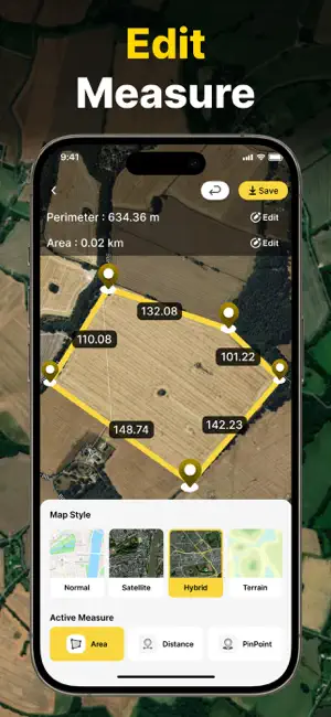 Land Distance Area Calculator screenshot 4