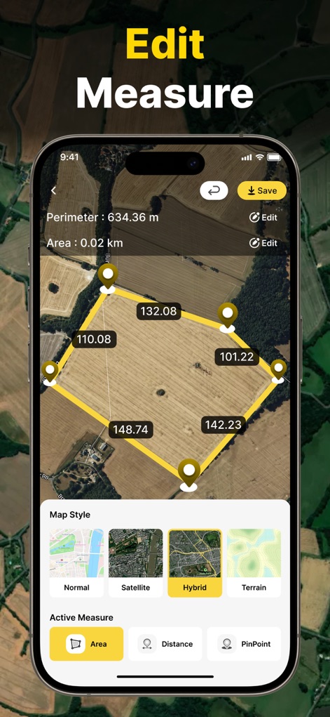 Land Distance Area Calculator - Navigation App | MWM