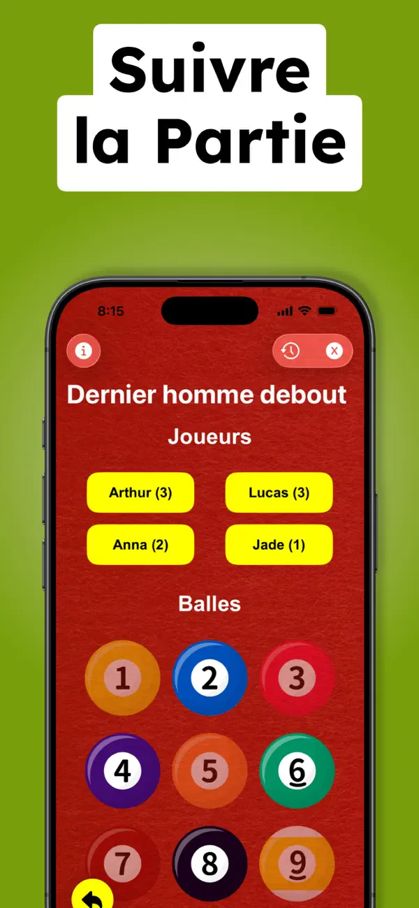 Screenshot #2 pour Kelly Pool : Jeux de groupe