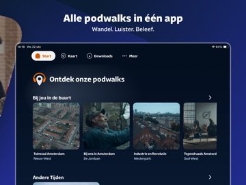 NPO Start Podwalks iPad screenshot 2