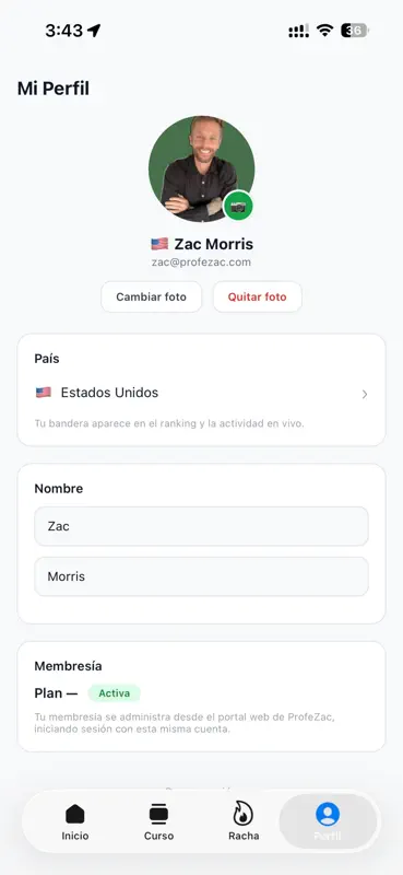 Profe Zac: Aprende Inglés screenshot 4 of 5