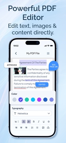 PDF Editor & Scanner: DocKit Screenshot 2 of 4
