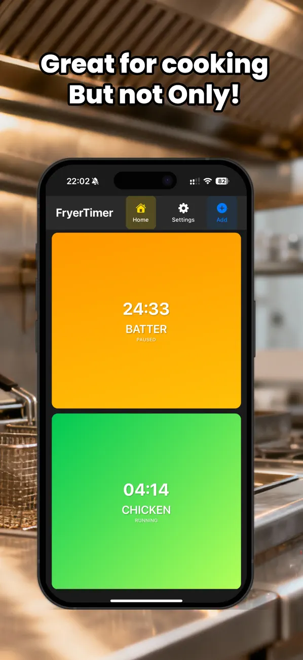 #2. Fryer Timer (iOS) Von: ALEXANDRU STAN