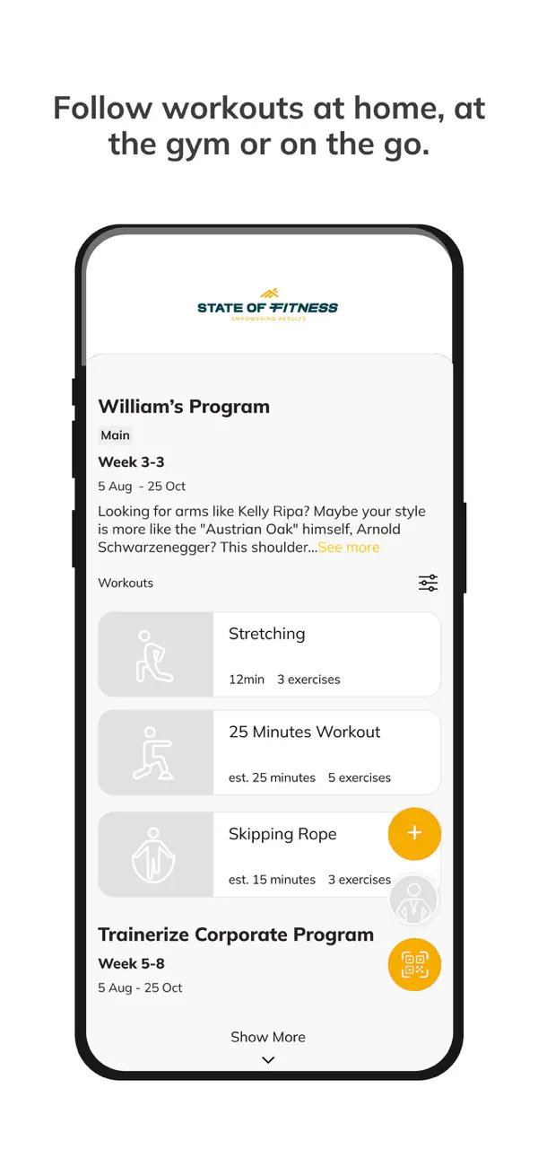 Screenshot #3 pour My State of Fitness