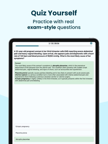 NREMT AEMT Exam Prep | 2026 iPad screenshot