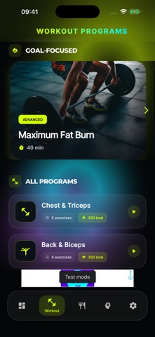 FitCore AI screenshot