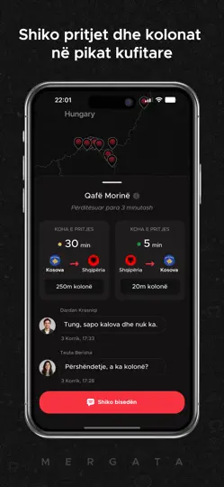 Screenshot von Mergata auf dem iPhone 1