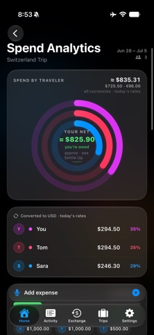 Qirsh - Split Expenses Screenshot 2 of 10
