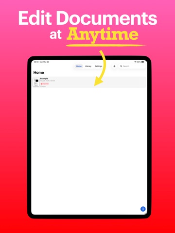 PDF Document: Sign and Editor ipad screenshot 3