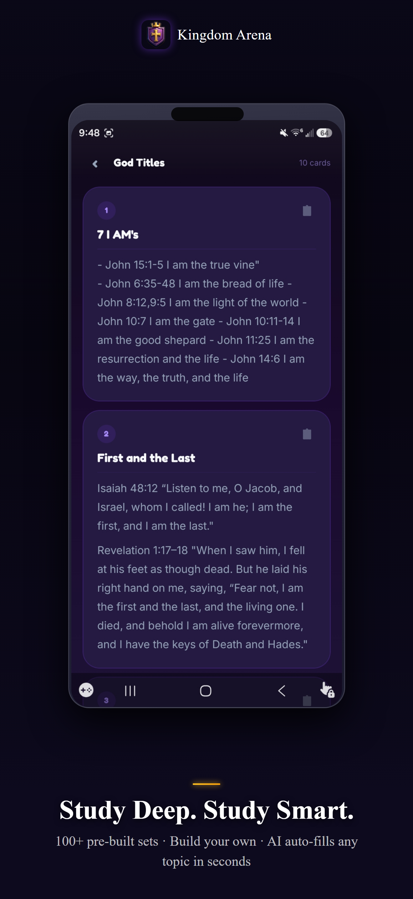 Kingdom Arena: Bible Trivia screenshot 4