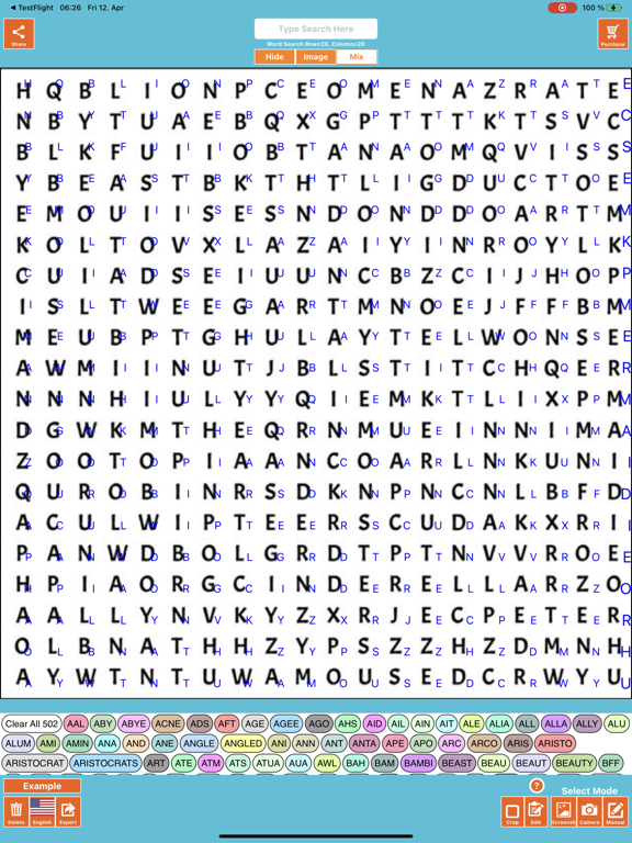 Screenshot #6 pour Solveur de recherche de mots