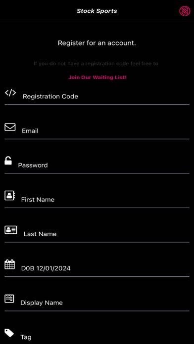 Stock Sports Screenshot