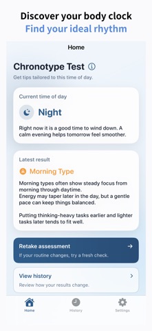 Body Clock: Chronotype Test Screenshot 3 of 7