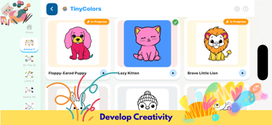 TinyColors: Coloring Book Screenshot 4 of 8