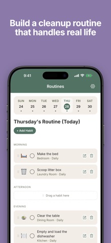 Photo House Cleaning Checklist iPhone screenshot