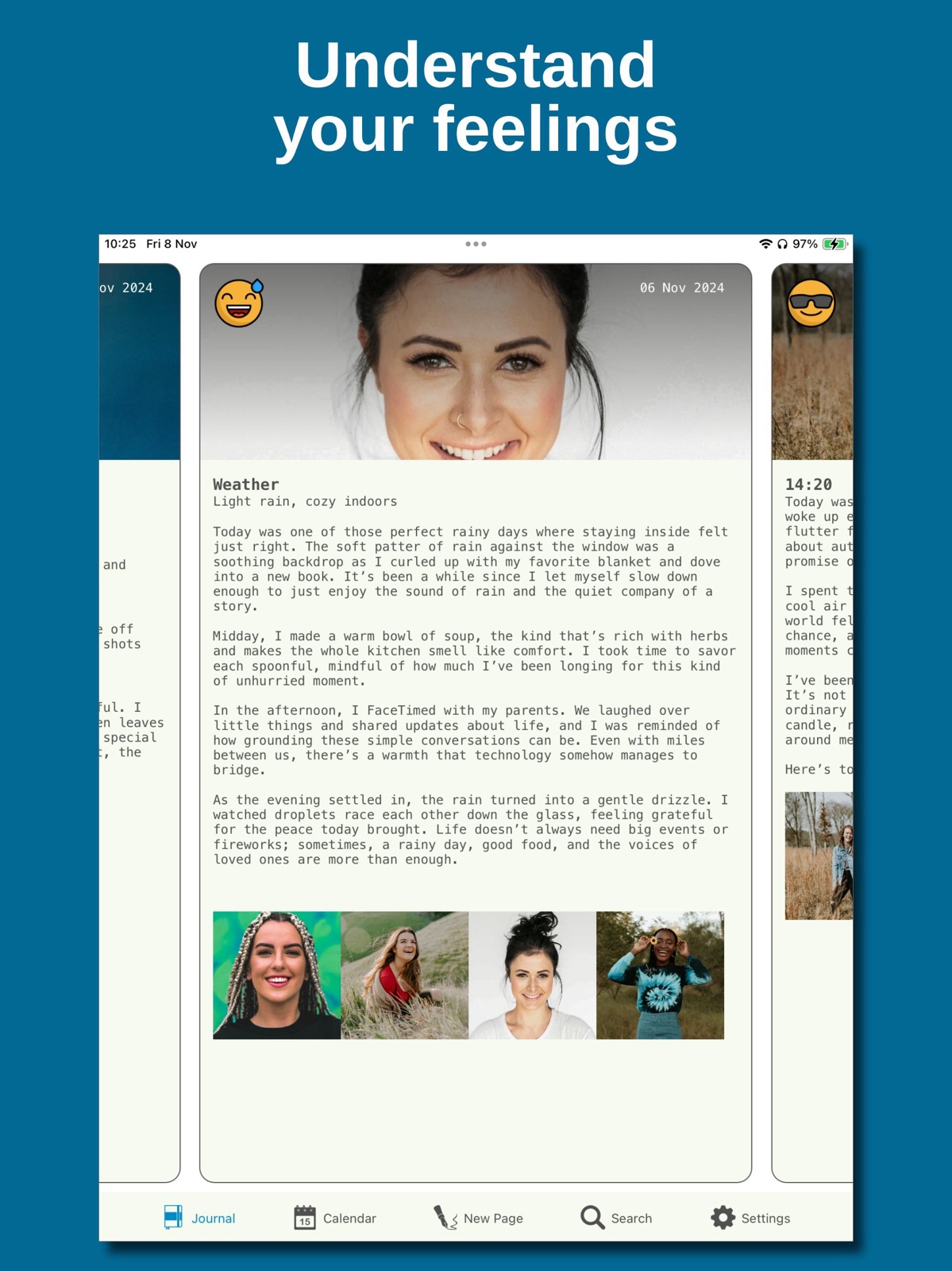 My Daily Diary ‎ ipad screenshot 2