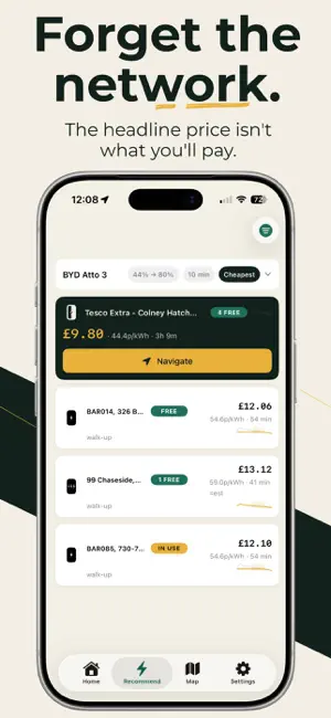 ChargeSort screenshot 1