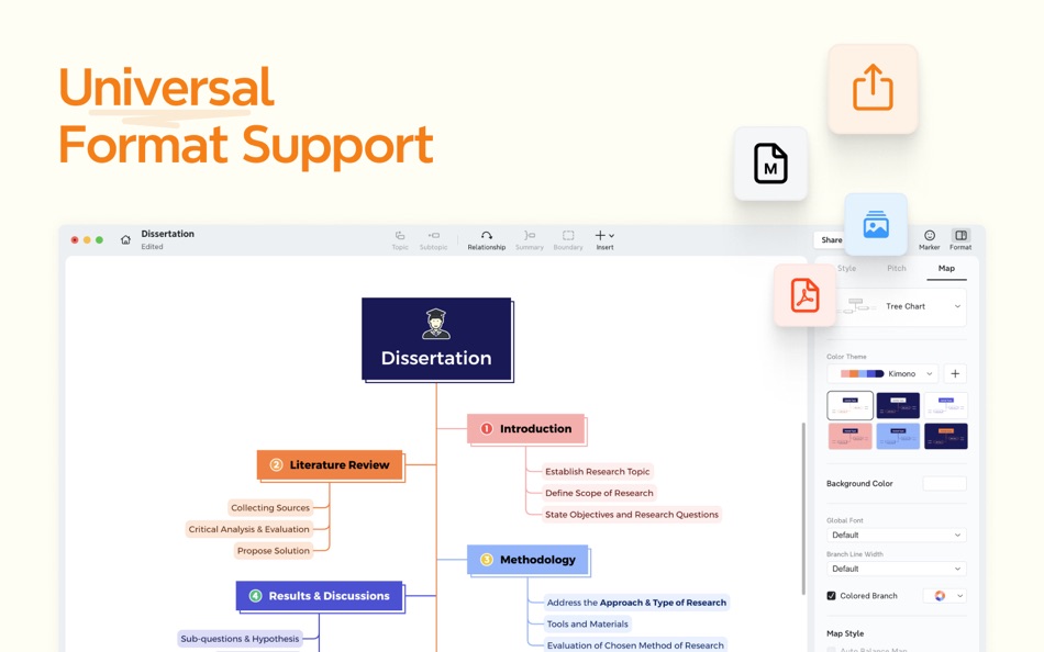#5. Xmind: Mind Map (macOS) Ved: Xmind Ltd.