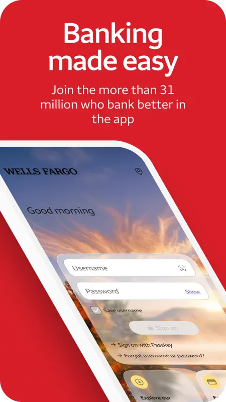 Wells Fargo Mobile® screenshot 1 of 10