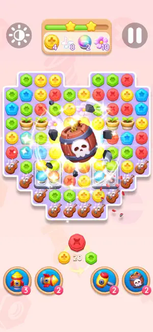 Screw Blast - Sort Nuts screenshot 1