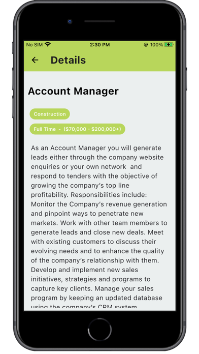 App screenshot