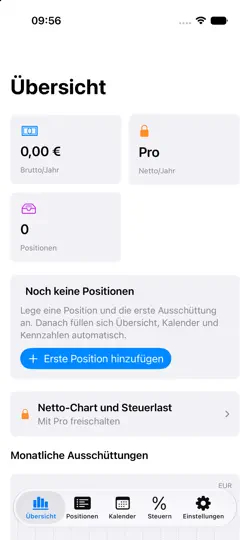 Скриншот DividendenBuch на iPhone 2
