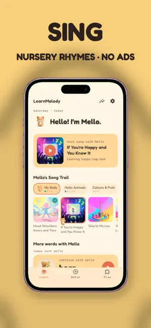 LearnMelody: English for Kids screenshot 1